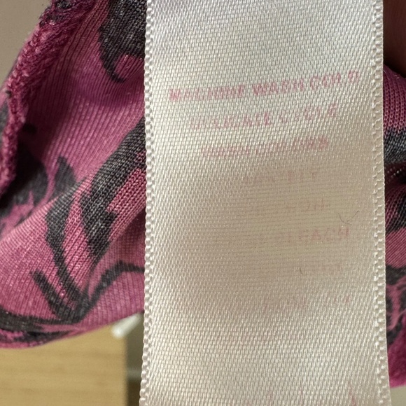 Woman Within Burgundy Velour Pullover Long Sleeves Top Plus Sz. 1X Pre-Owned - Picture 8 of 10